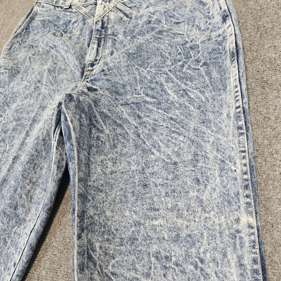VTG RARE 80s Bon Jour Womens Acid Wash Tapered Mom Jeans Acid Wash 22 USA NWT - Picture 5 of 16